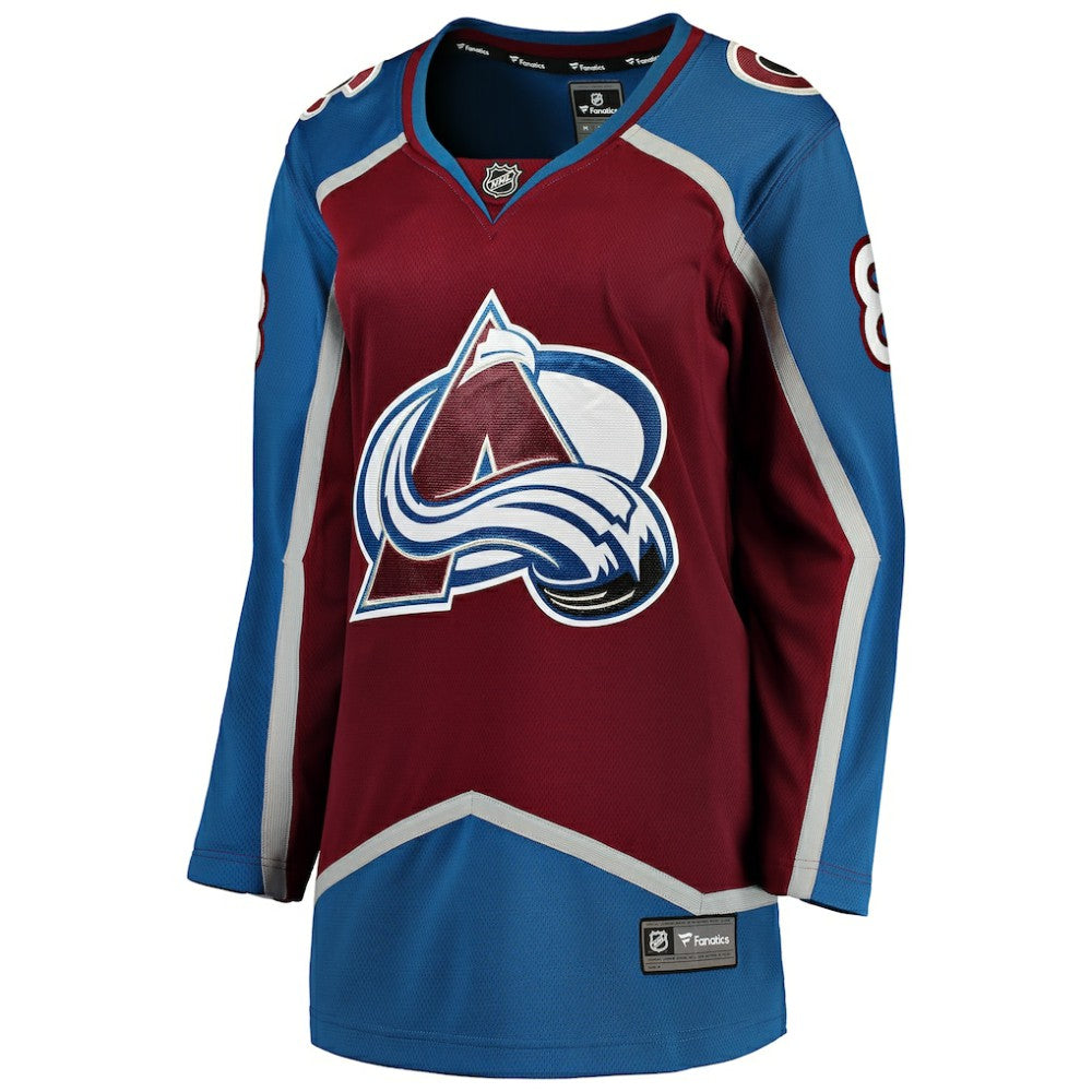 Cale Makar Colorado Avalanche Fanatics Women's Home Breakaway Player Jersey - Maroon Jerseys