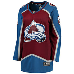 Cale Makar Colorado Avalanche Fanatics Women's Home Breakaway Player Jersey - Maroon Jerseys