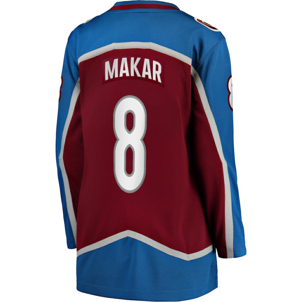 Cale Makar Colorado Avalanche Fanatics Women's Home Breakaway Player Jersey - Maroon Jerseys