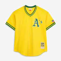 Mark McGwire Athletics Authentic Batting Practice Jersey Gold