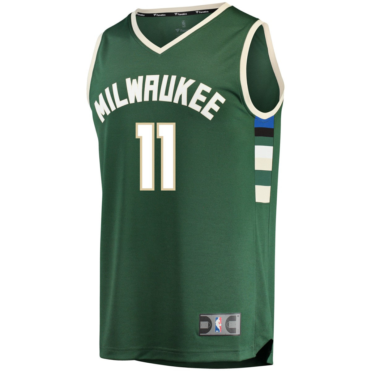 Brook Lopez Milwaukee Bucks Fast Break Replica Player Jersey Green - Icon Edition cheap