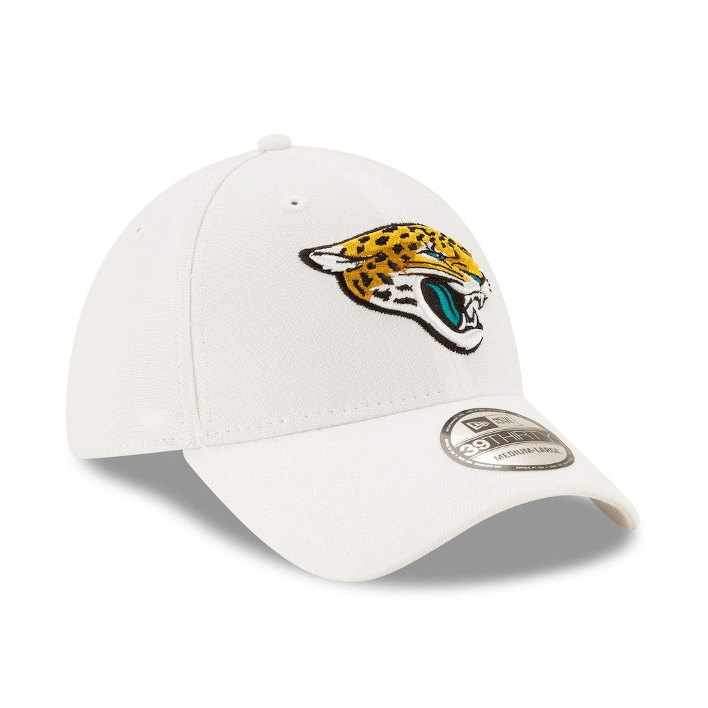 Jacksonville Jaguars New Era Iced 39THIRTY Flex Hat - White sale