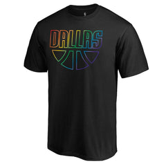 Dallas Mavericks Team Pride Wordmark T-Shirt sale - Black sale