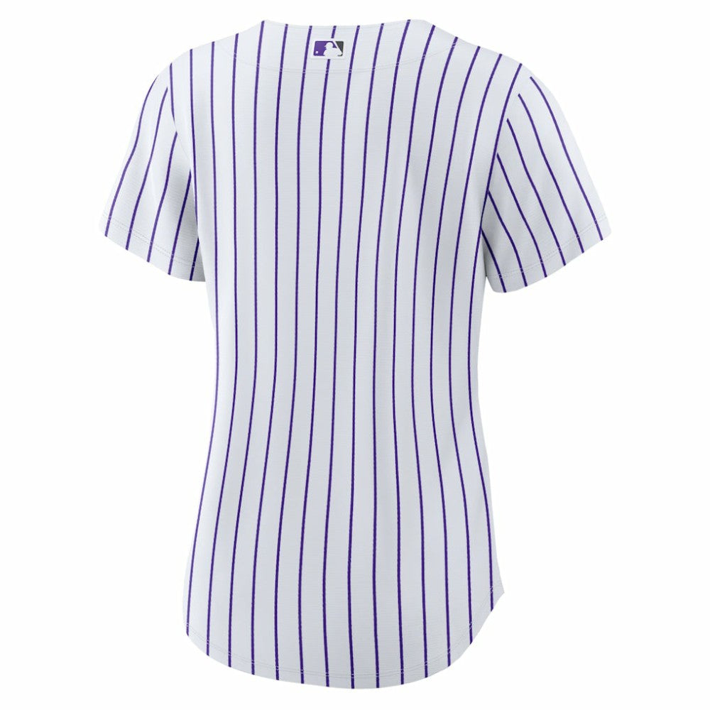 Colorado Rockies Women's Home Replica Team Jersey White