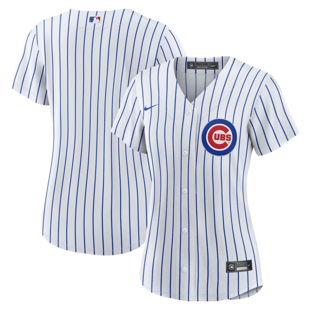 Chicago Cubs Women's Home Replica Team Jersey White