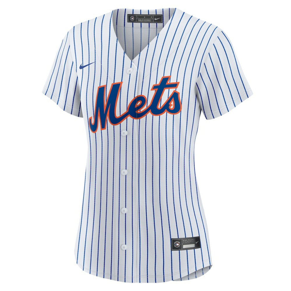New York Mets Women's Home Replica Team Jersey White