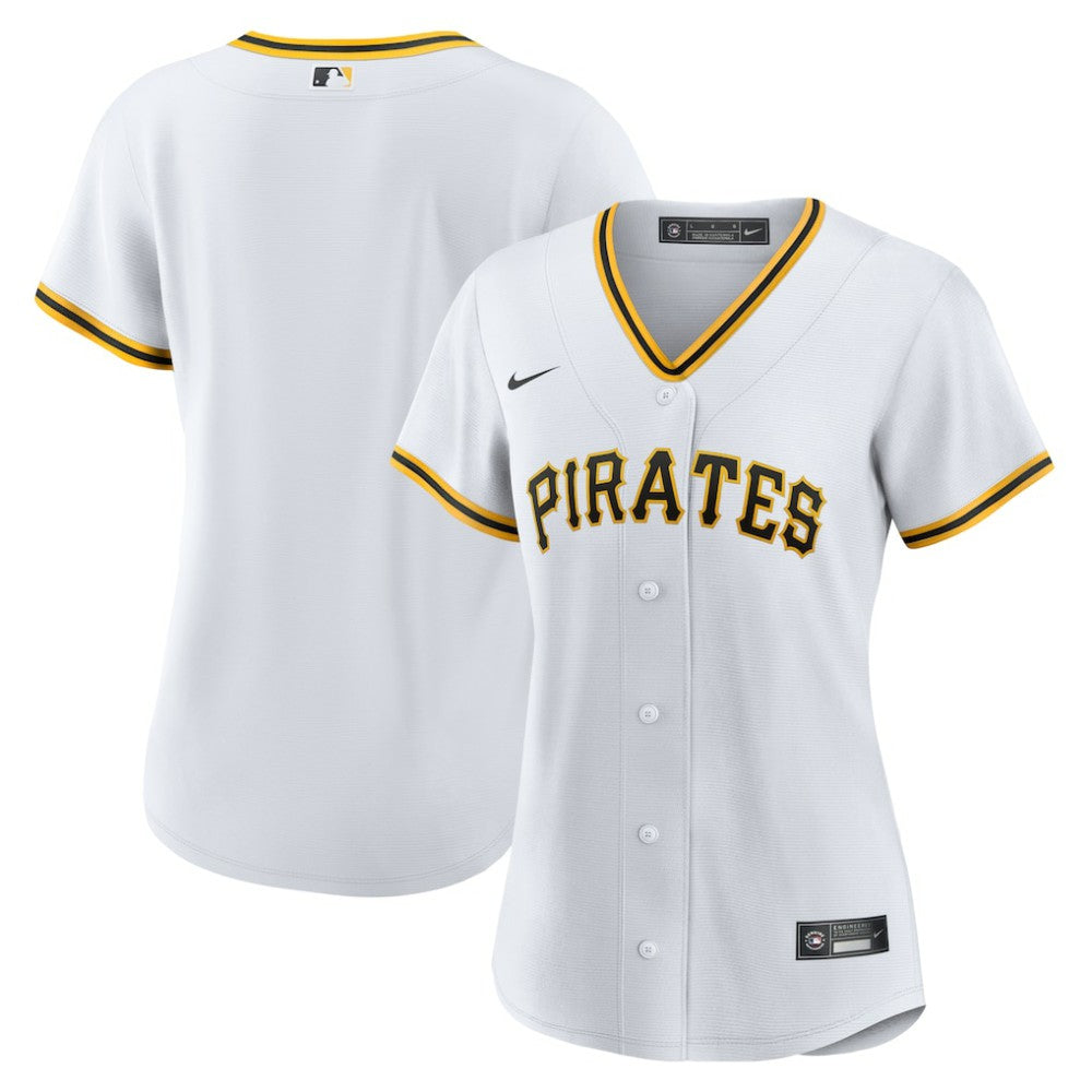 Pittsburgh Pirates Women's Home Replica Team Jersey White