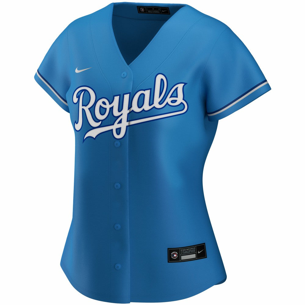 Kansas City Royals Women's Alternate Replica Team Jersey Light Blue