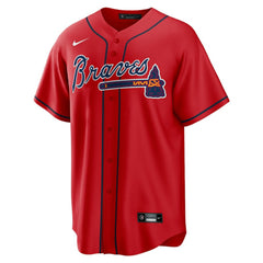 Atlanta Braves Alternate Replica Team Jersey Red