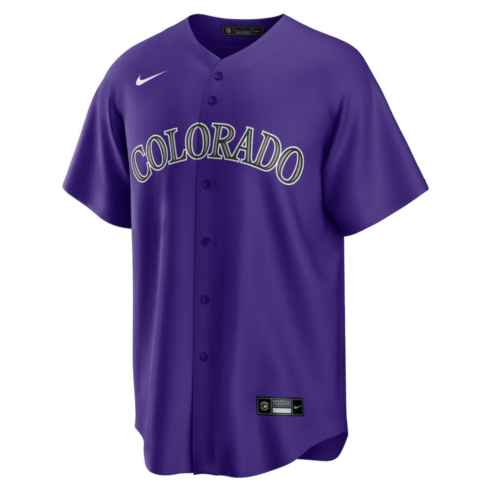 Colorado Rockies Alternate Replica Team Jersey Purple
