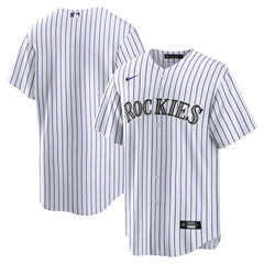Colorado Rockies Home Replica Team Jersey White