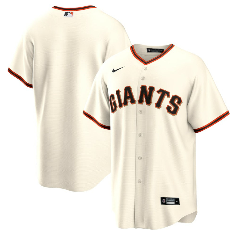 San Francisco Giants Home Replica Team Jersey Cream