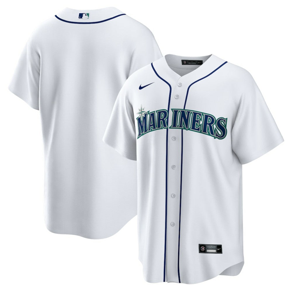 Seattle Mariners Home Replica Team Jersey White