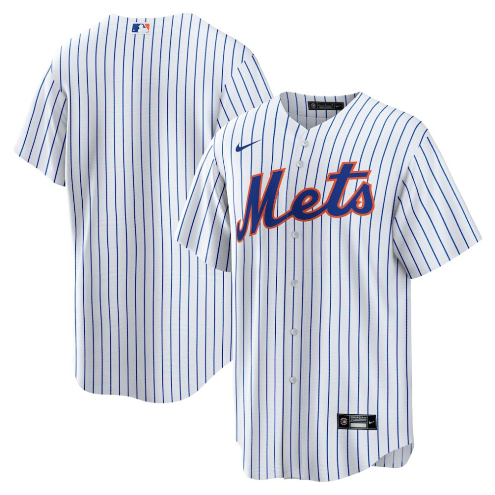 New York Mets Home Replica Team Jersey White