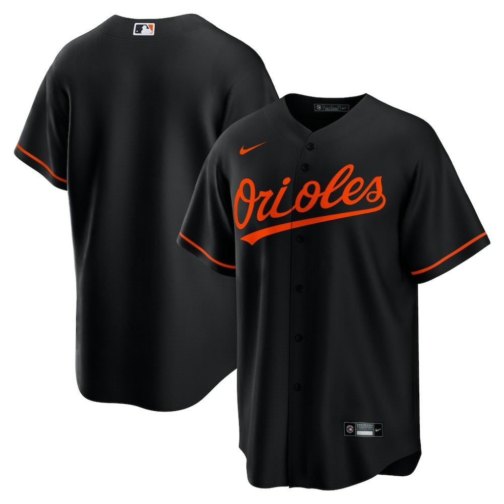 Baltimore Orioles Alternate Replica Team Jersey Black