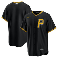 Pittsburgh Pirates Alternate Replica Team Jersey Black