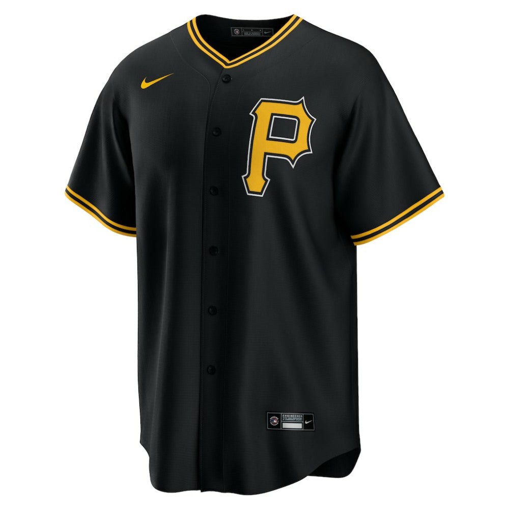 Pittsburgh Pirates Alternate Replica Team Jersey Black