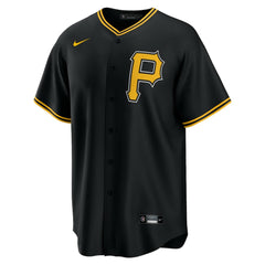 Pittsburgh Pirates Alternate Replica Team Jersey Black