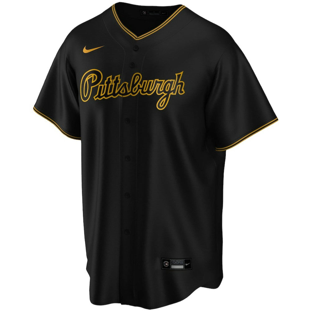 Pittsburgh Pirates Alternate Replica Team Jersey Black