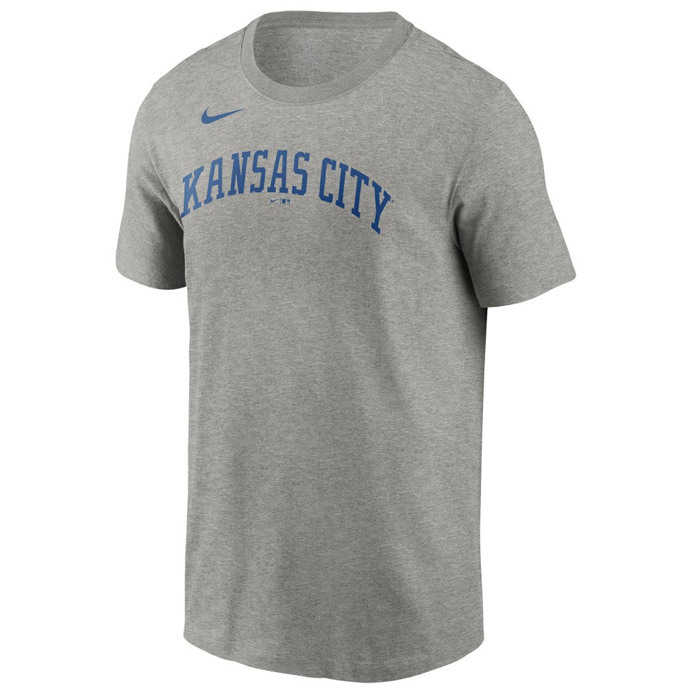 Salvador Perez Kansas City Royals Name & Number T-Shirt Gray
