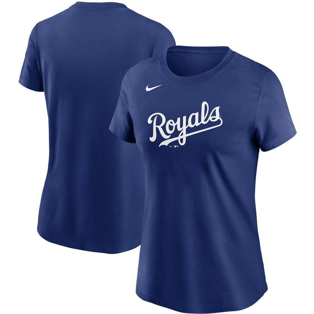 Kansas City Royals Women's Wordmark T-Shirt Royal