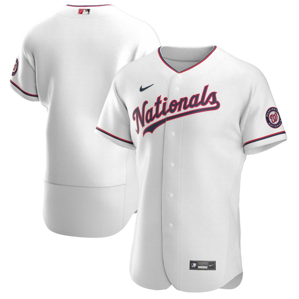 Washington Nationals Alternate Authentic Team Jersey White