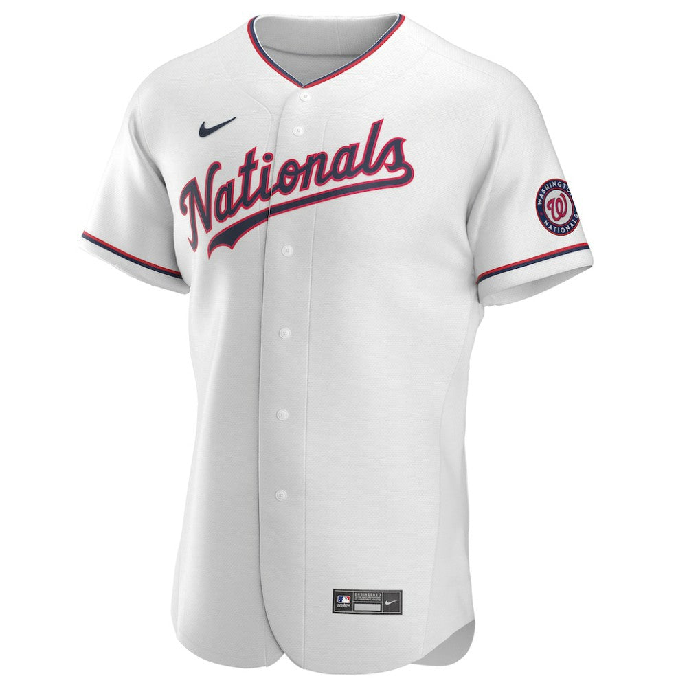 Washington Nationals Alternate Authentic Team Jersey White