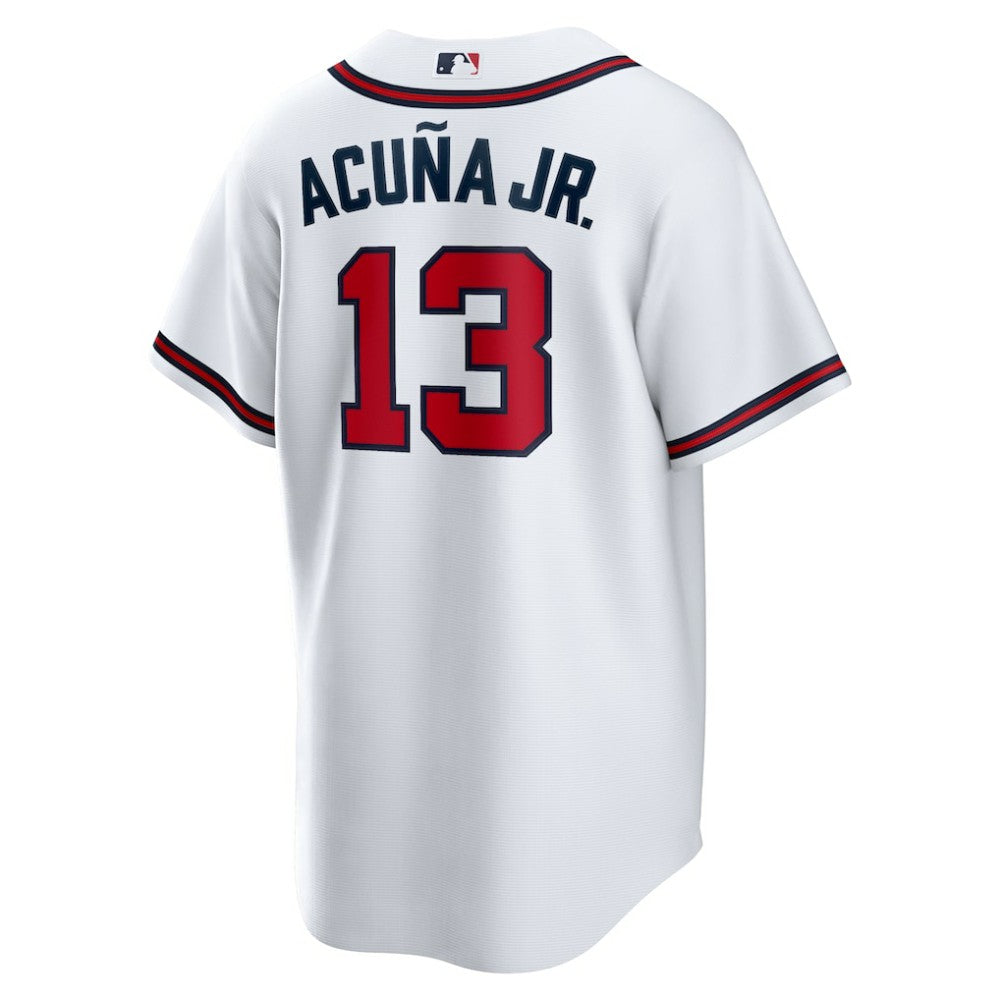 Ronald Acuna Jr. Atlanta Braves Home Replica Player Name Jersey White