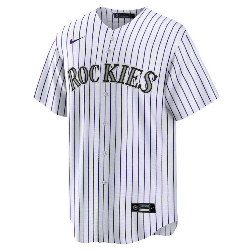 Charlie Blackmon Colorado Rockies Home Replica Player Name Jersey White