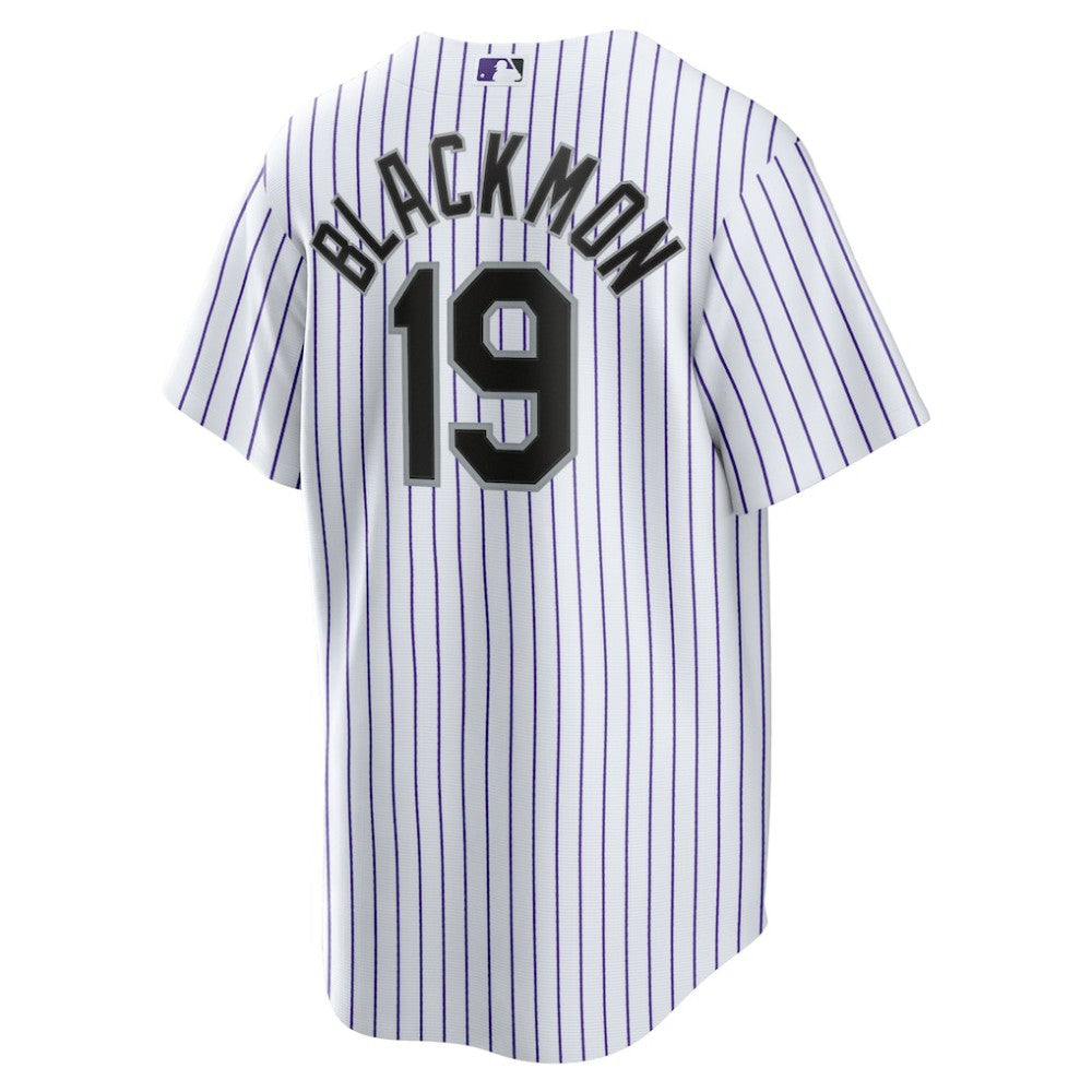 Charlie Blackmon Colorado Rockies Home Replica Player Name Jersey White