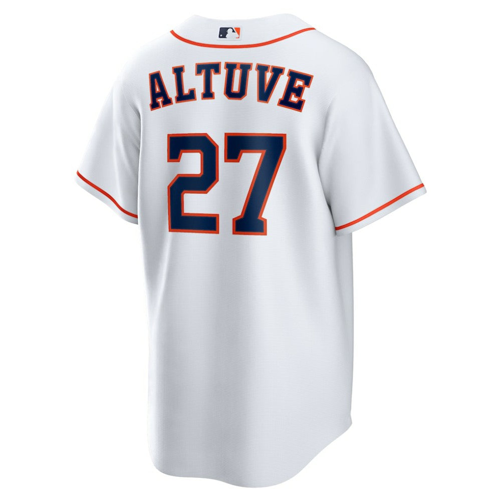 Jose Altuve Houston Astros Home Replica Player Name Jersey White
