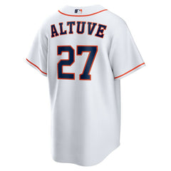 Jose Altuve Houston Astros Home Replica Player Name Jersey White