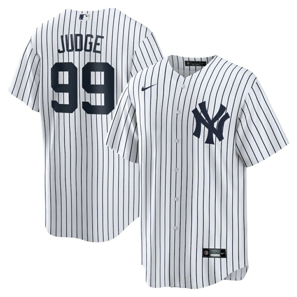 Aaron Judge New York Yankees Home Replica Player Name Jersey White
