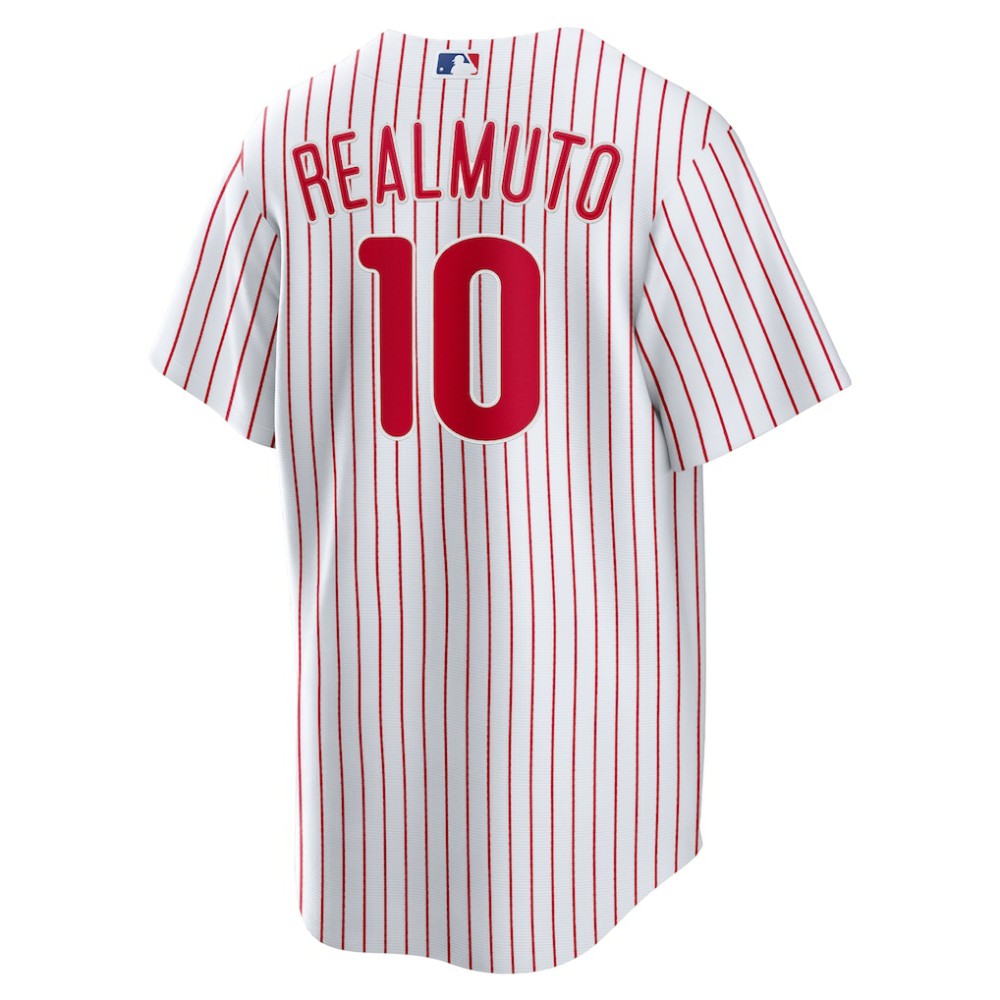 JT Realmuto Philadelphia Phillies Home Replica Player Name Jersey White