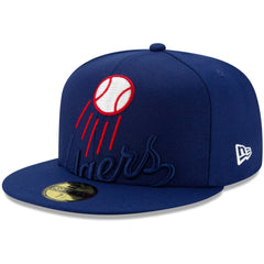 Los Angeles Dodgers Logo Elements 59FIFTY Fitted Hat Royal