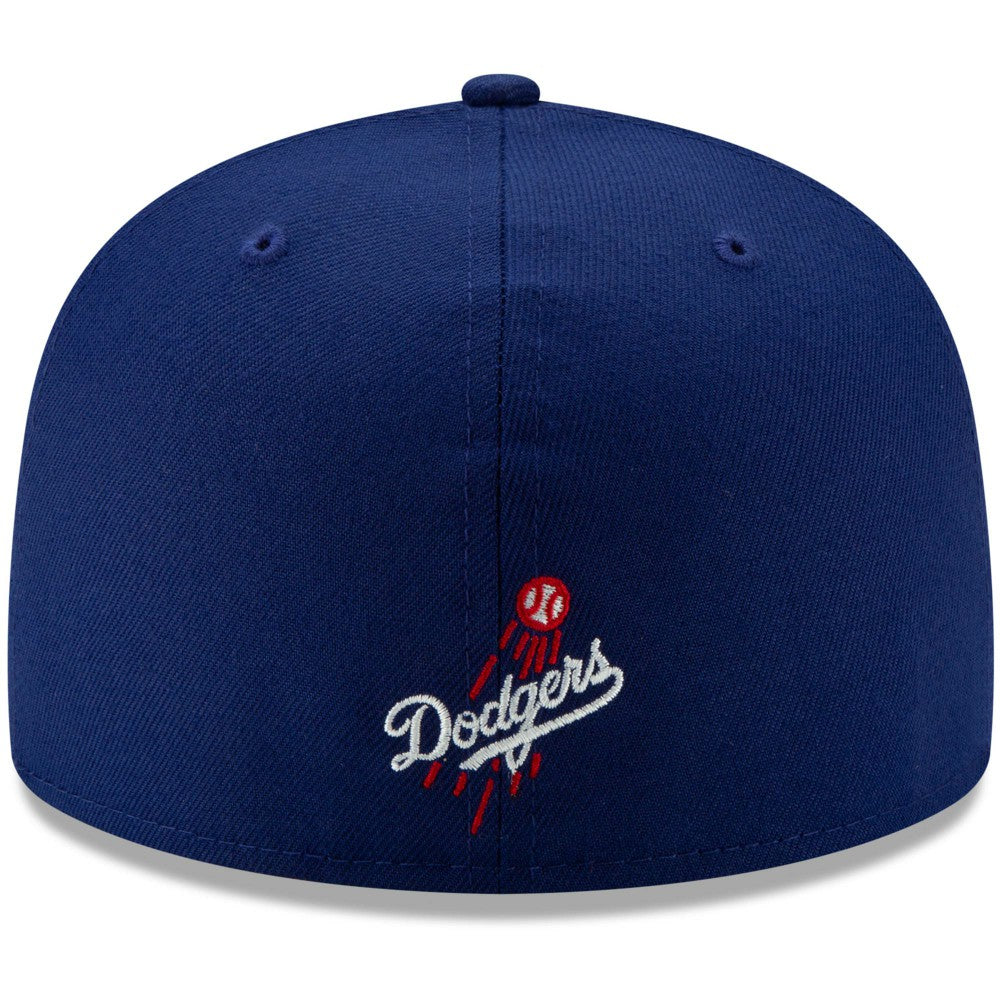 Los Angeles Dodgers Logo Elements 59FIFTY Fitted Hat Royal