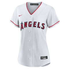 Mike Trout Los Angeles Angels Women's Home Replica Player Jersey White