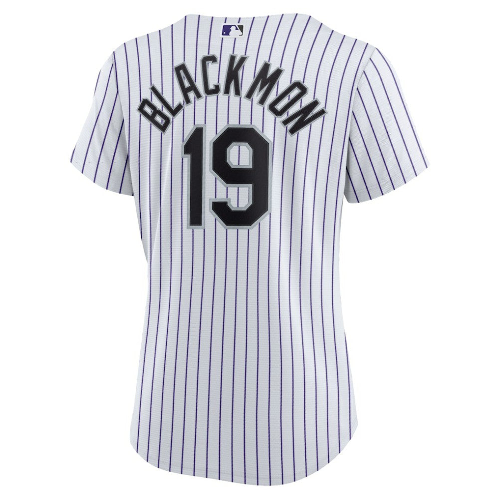 Charlie Blackmon Colorado Rockies Women's Home Replica Player Jersey White