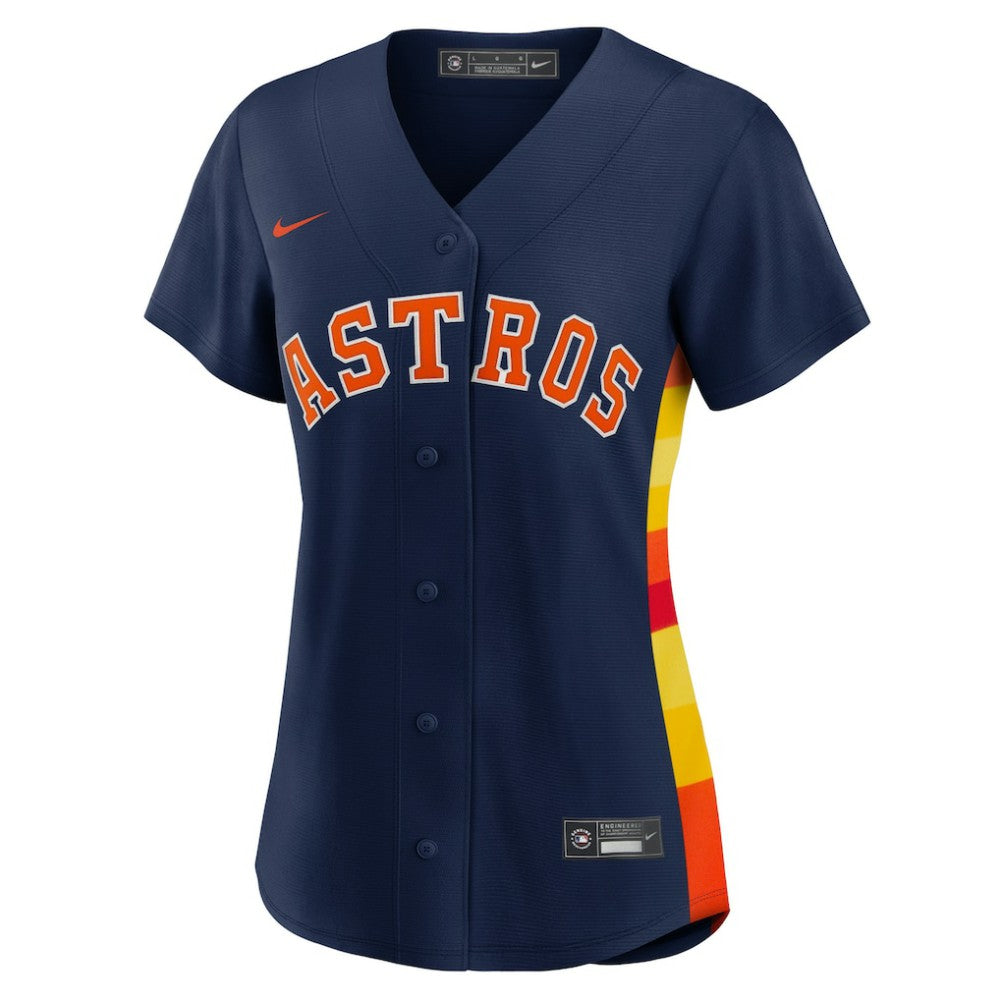 Jose Altuve Houston Astros Women's Alternate Replica Player Jersey Navy