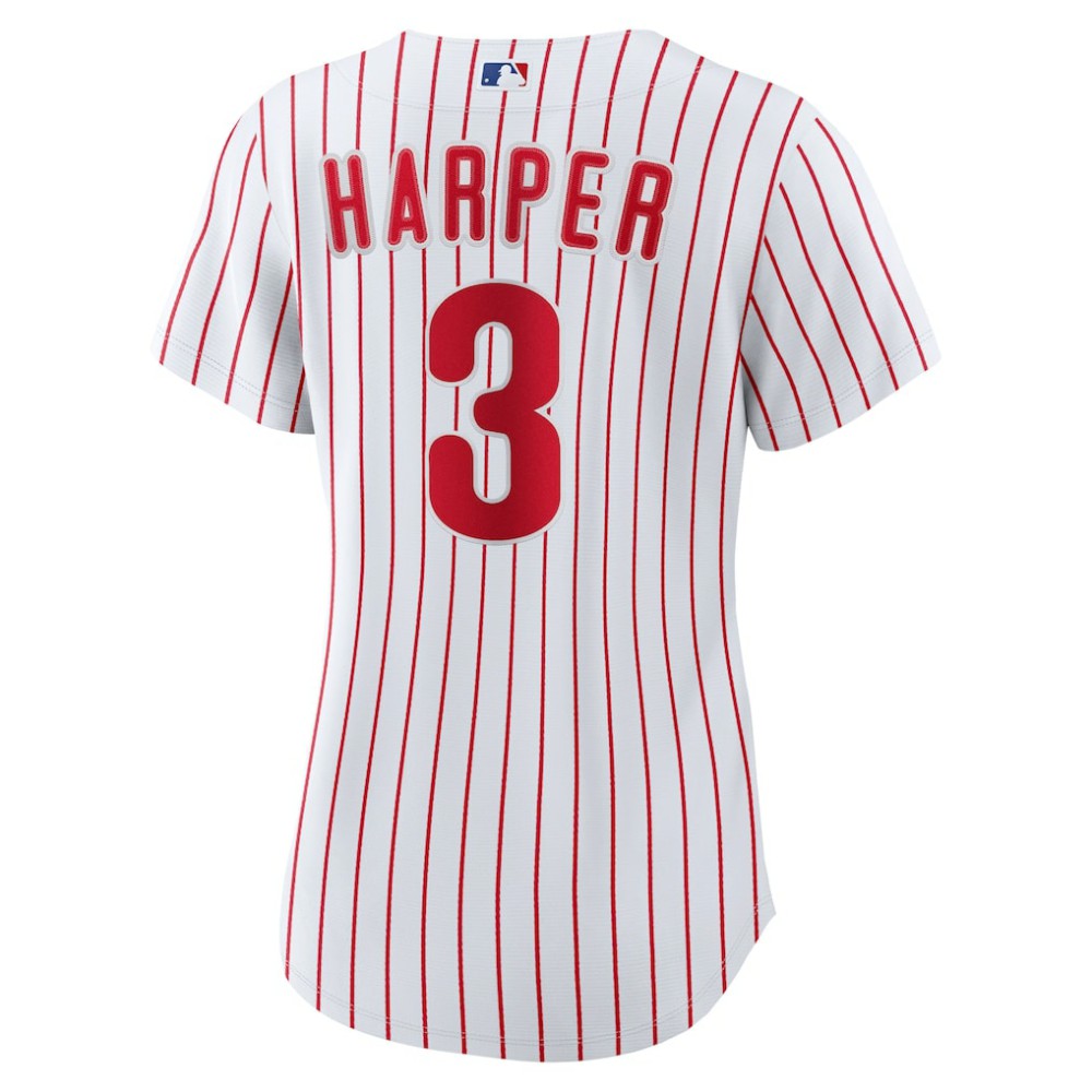 Bryce Harper Philadelphia Phillies Women's Home Replica Player Jersey White