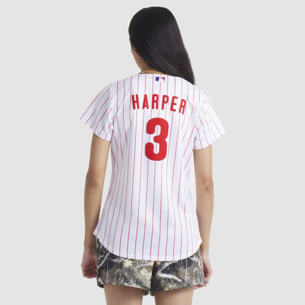 Bryce Harper Philadelphia Phillies Women's Home Replica Player Jersey White
