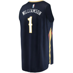 Zion Williamson New Orleans Pelicans Replica Fast Break Jersey Navy - Icon Edition sale