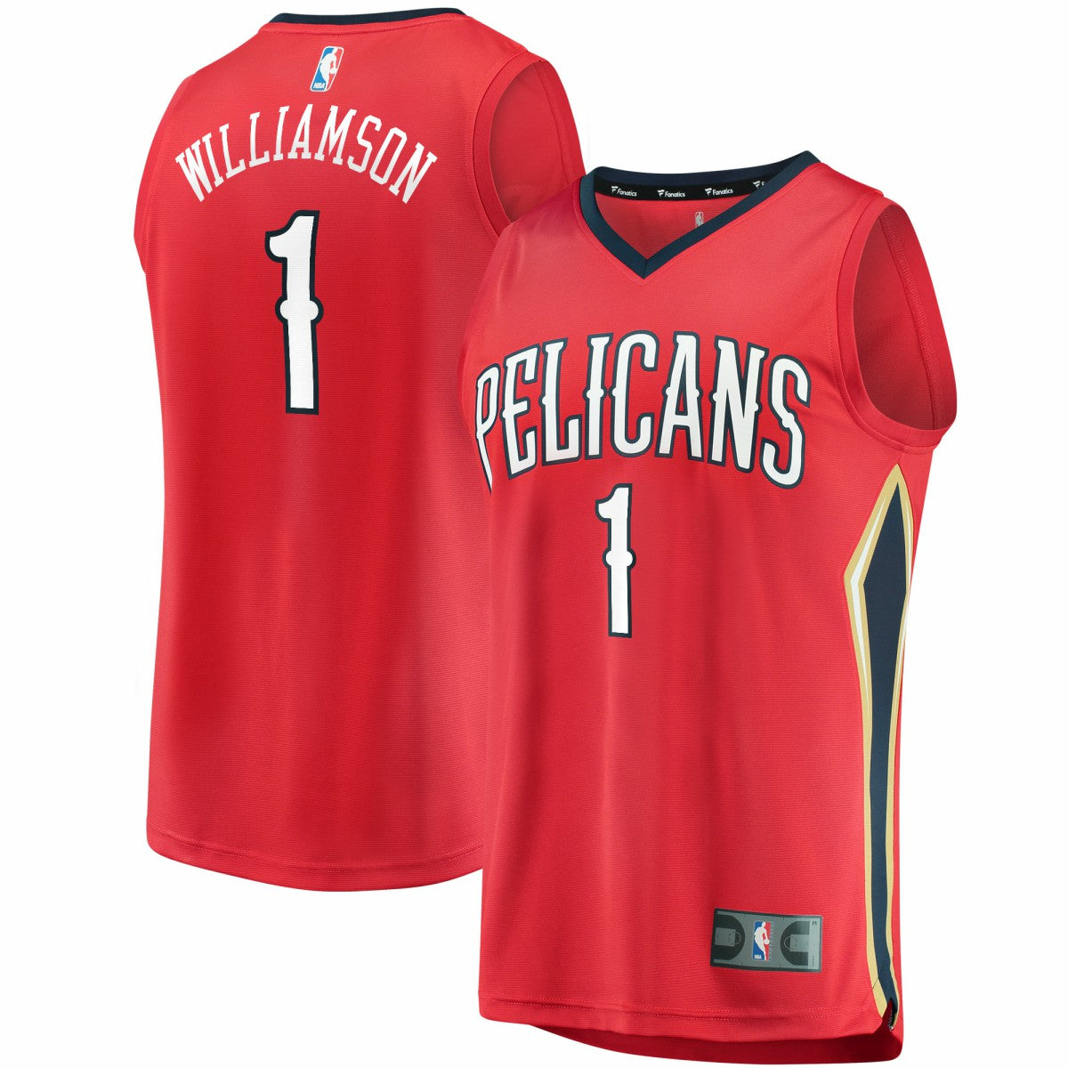 Zion Williamson New Orleans Pelicans Replica Fast Break Jersey Red - Statement Edition sale