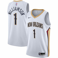 Zion Williamson New Orleans Pelicans 2019/2020 Swingman Jersey - Association Edition - White sale
