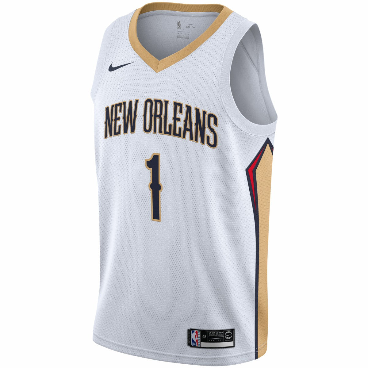 Zion Williamson New Orleans Pelicans 2019/2020 Swingman Jersey - Association Edition - White sale