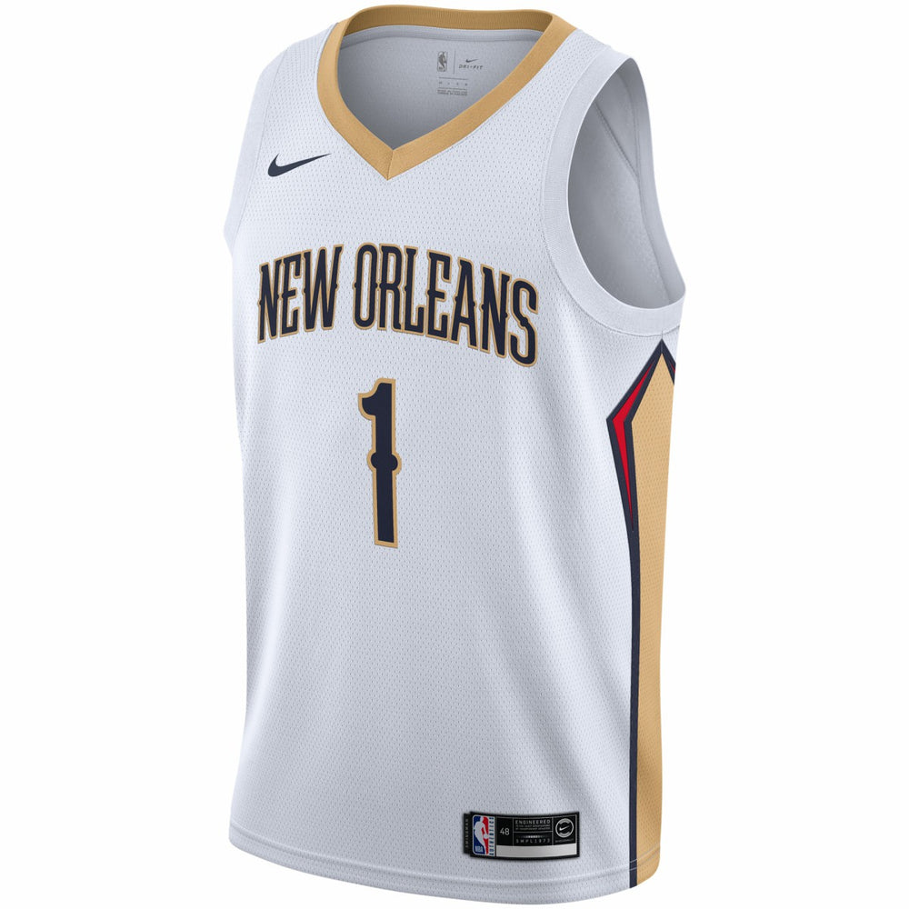 Zion Williamson New Orleans Pelicans 2019/2020 Swingman Jersey - Association Edition - White sale