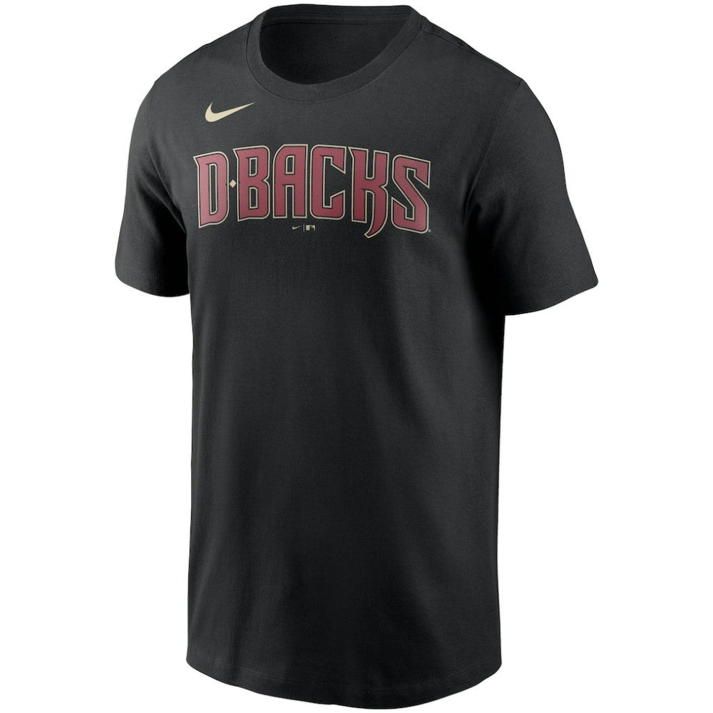 Arizona Diamondbacks Team Wordmark T-Shirt Black