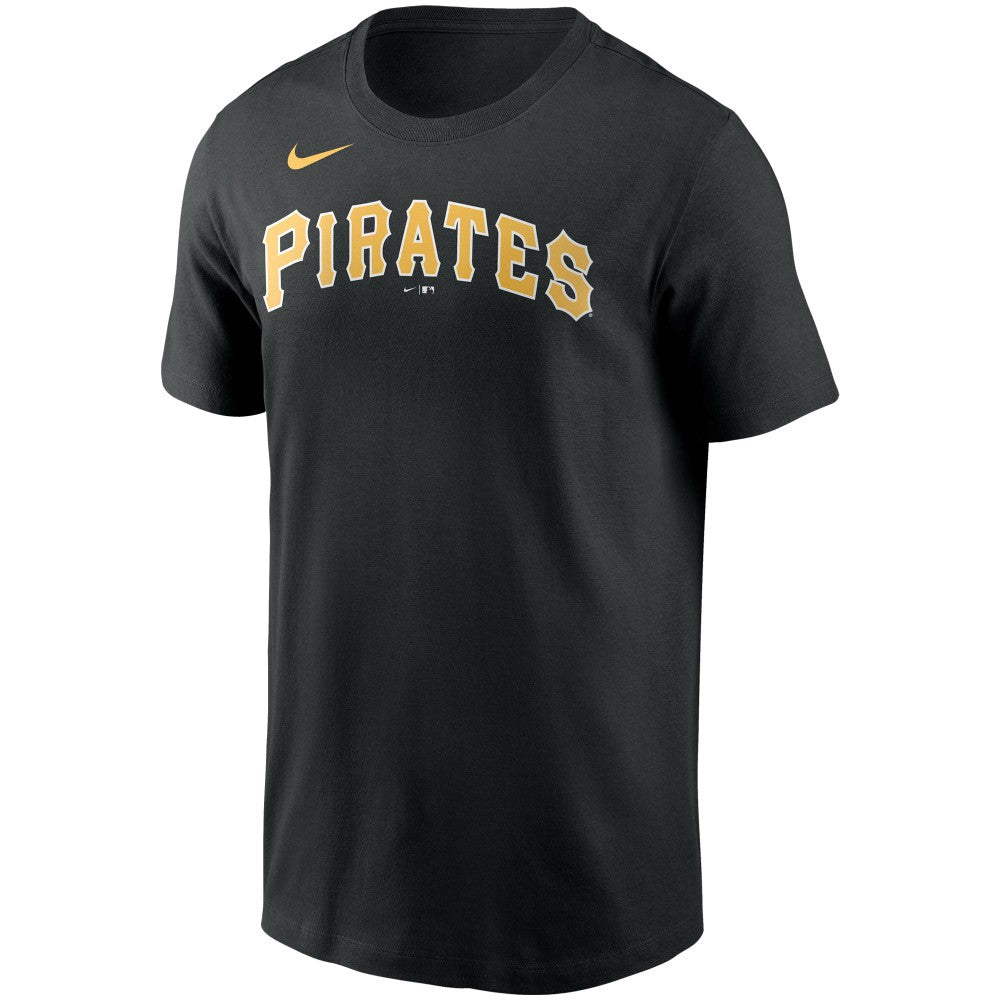 Pittsburgh Pirates Team Wordmark T-Shirt Black