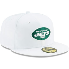 New York Jets New Era Omaha 59FIFTY Fitted Hat - White sale