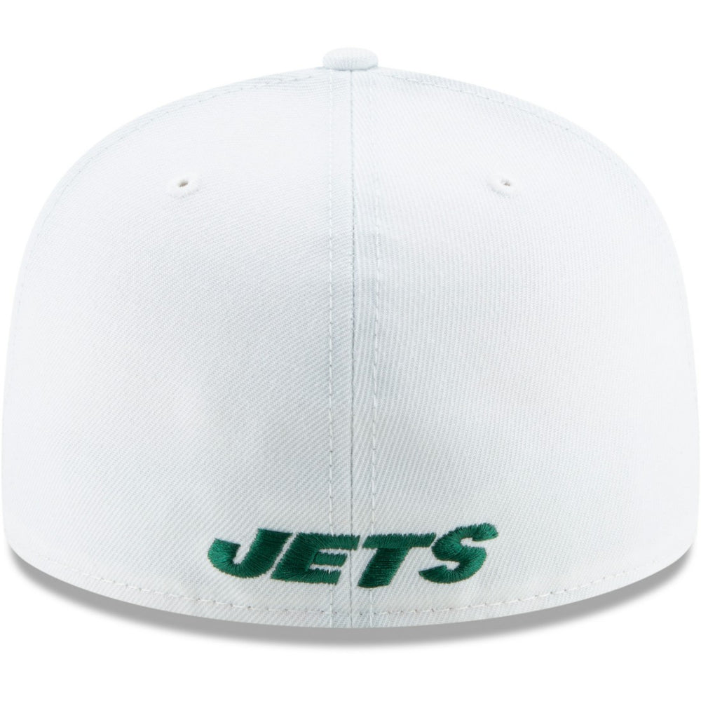 New York Jets New Era Omaha 59FIFTY Fitted Hat - White sale